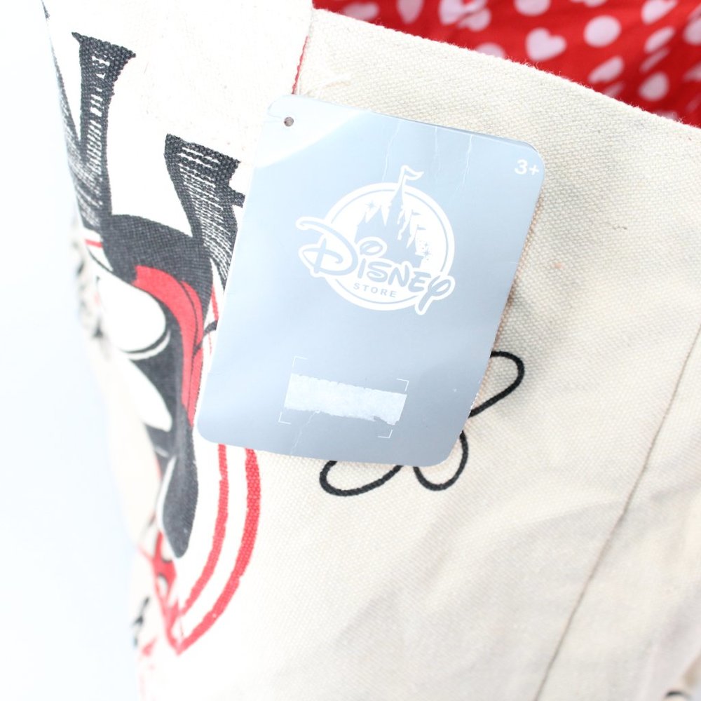 Disney Store 2017 Canvas Retro Mickey Minnie Tote #164 - Picture 5 of 5